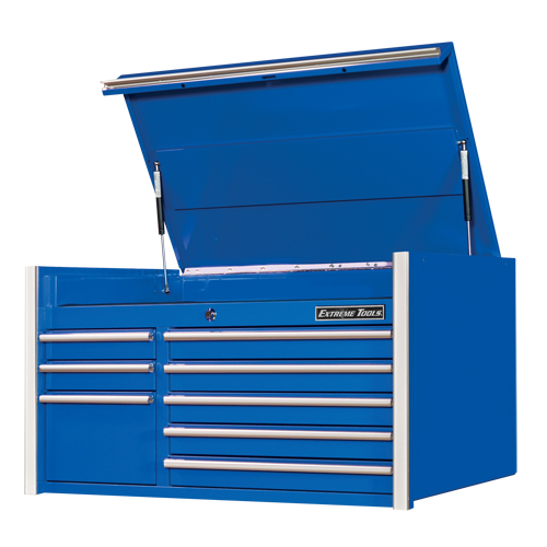 RX Series Tool Chest, 41" W, 8 Drawers, Blue Ottawa Fastener Supply