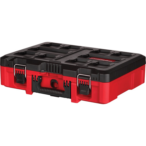 Packout Tool Case with Customizable Insert, 20-7/10" x 15-1/5" x 6-1/5", Black/Red Ottawa Fastener Supply