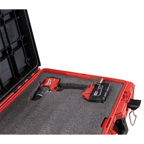 Packout Tool Case with Customizable Insert, 20-7/10" x 15-1/5" x 6-1/5", Black/Red Ottawa Fastener Supply