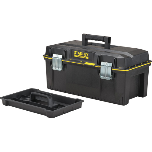 FatMax&reg; Structural Foam Tool Box, 23" W x 12' D x 10-1/2" H, Black/Yellow Ottawa Fastener Supply