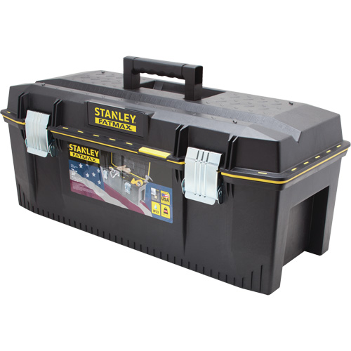FatMax&reg; Structural Foam Tool Box, 28" W x 12-1/2" D x 11" H, Black/Yellow Ottawa Fastener Supply