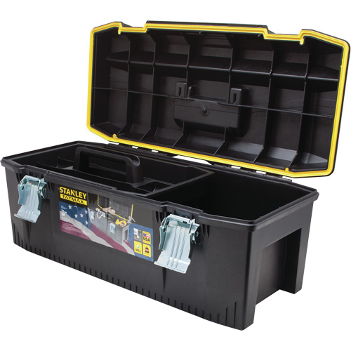 FatMax&reg; Structural Foam Tool Box, 28" W x 12-1/2" D x 11" H, Black/Yellow Ottawa Fastener Supply