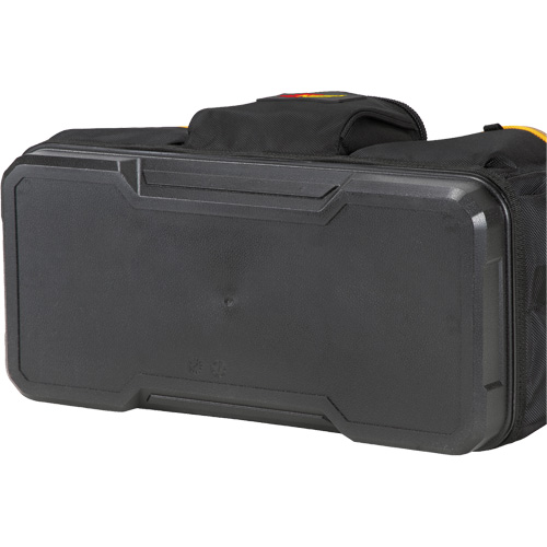 Sac &agrave; outils fourre-tout Big-Mouth &agrave; base moul&eacute;e, Polyester balistique, 23 pochettes, Noir/Bleu Ottawa Fastener Supply