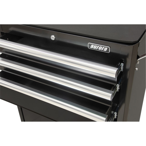 Chariot &agrave; outils industriel, 3 tiroirs, 29-4/5" la x 21-1/5" p x 38-4/5" h, Noir Ottawa Fastener Supply