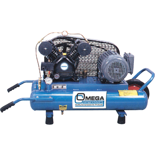 Contractor Series Air Compressors, Electric, 6.6 Gal. (8 US Gal), 125 PSI, 115/1 V Ottawa Fastener Supply