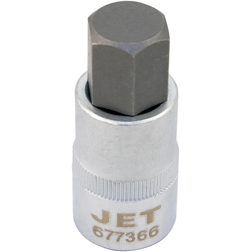 Bit Socket, Hex, 16 mm x 2" L, 1/2" Drive Ottawa Fastener Supply