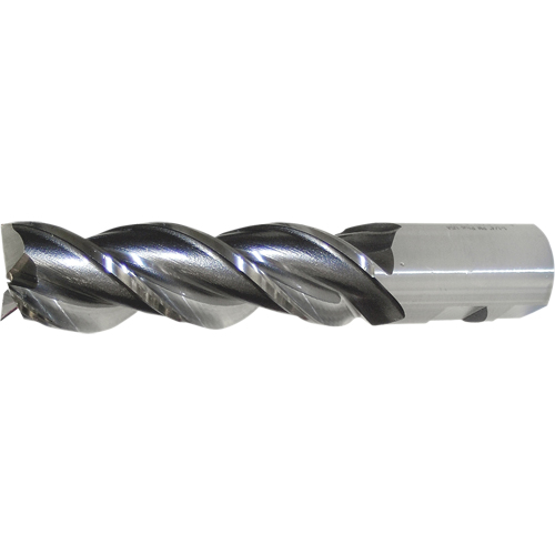 PM Plus Powder Metal Single End Center Cutting Square End Finishers, 1" Dia., 3 Flutes Ottawa Fastener Supply