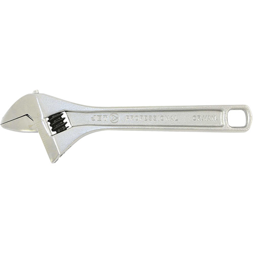 AWP-8 Cl&eacute; &agrave; molette professionnelle ultra-robuste, 8" lo, la max. 1-1/8", Chrome Ottawa Fastener Supply