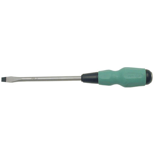 Slot TORQUE DRIVE&reg; Screwdriver, #4 Tip, Round, 4" L, Cushion Grip Handle Ottawa Fastener Supply