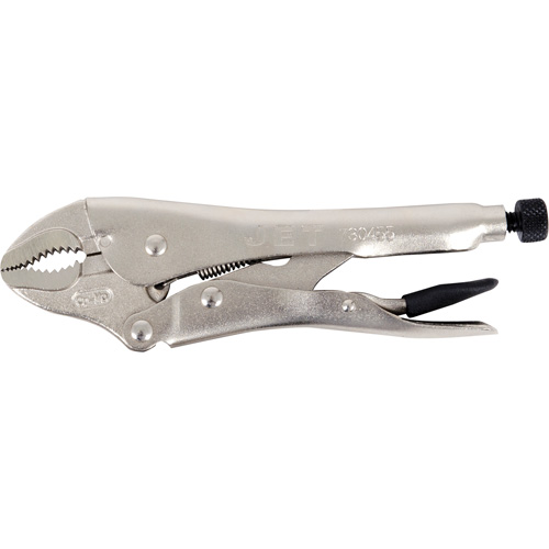 J7WR Super Heavy-Duty  Locking Pliers with Cutter, 7" Length, Curved Jaw Ottawa Fastener Supply