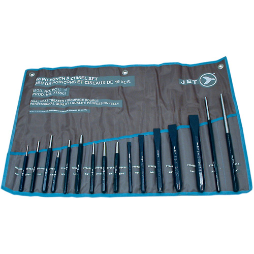 PC16-1S Punch & Chisel Set, 16 Pieces Ottawa Fastener Supply