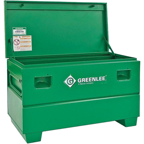 Jobsite Chest, 48" x 24" x 25", Steel, Green Ottawa Fastener Supply