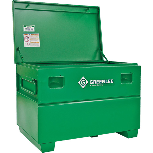 Jobsite Chest, 48" x 30" x 30", Steel, Green Ottawa Fastener Supply
