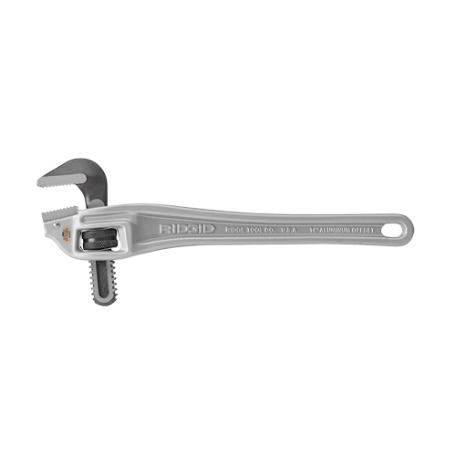 Off-Set Pipe Wrench, 2" Jaw Capacity, 14" Long Ottawa Fastener Supply