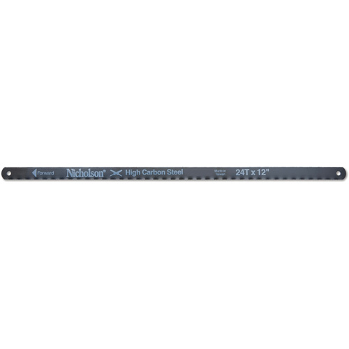 Replacement Shatterproof Hacksaw Blade, Carbon, 12" L, 18 TPI Ottawa Fastener Supply