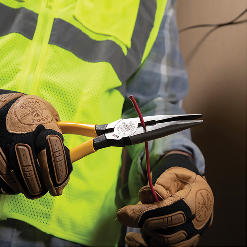 Long Nose With Side Cutter, 8-7/16" L Ottawa Fastener Supply