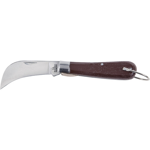 Pocket Knife with Hawkbill Slitting Blade, 2-5/8" Blade, Carbon Steel Blade, Plastic Handle Ottawa Fastener Supply