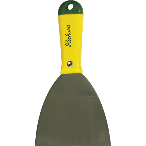 Couteau &agrave; galon sur joint flexible de s&eacute;rie Signature, Lame Acier &agrave; haute teneur en carbone, Largeur 4", Manche Polypropyl&egrave;ne Ottawa Fastener Supply