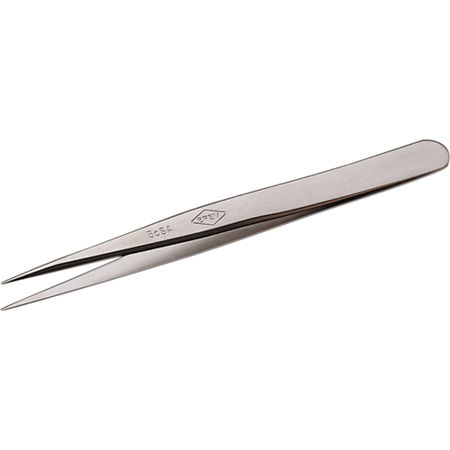 Tweezers - Pointed Tips, Straight - 4.33" (110 mm) Ottawa Fastener Supply