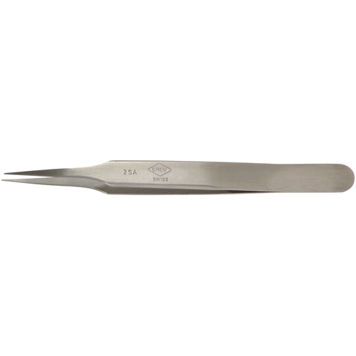 Tweezers - Pointed Tip, Straight Relieved Ottawa Fastener Supply