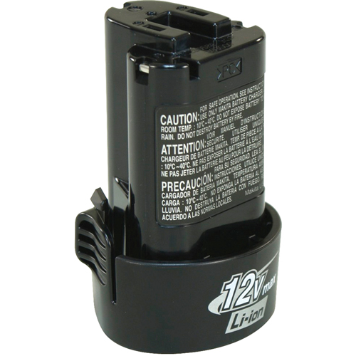 Battery, Lithium-Ion, 12 V, 1.3 A Ottawa Fastener Supply