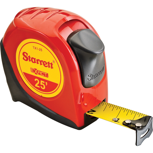 Engineers Measuring Tape, 1" x 25', 1/16" Graduations Ottawa Fastener Supply