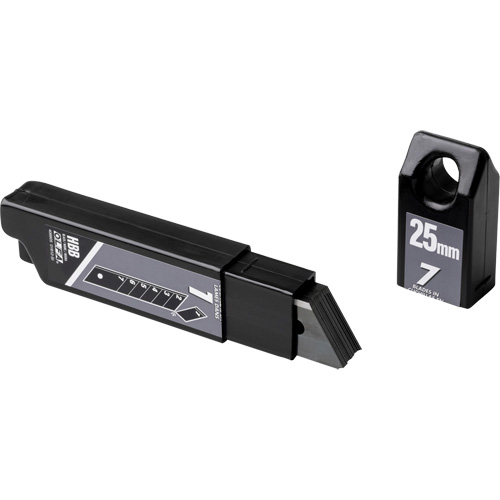 Lames de rechange noires tr&egrave;s aiguis&eacute;es, Style Cassable Ottawa Fastener Supply