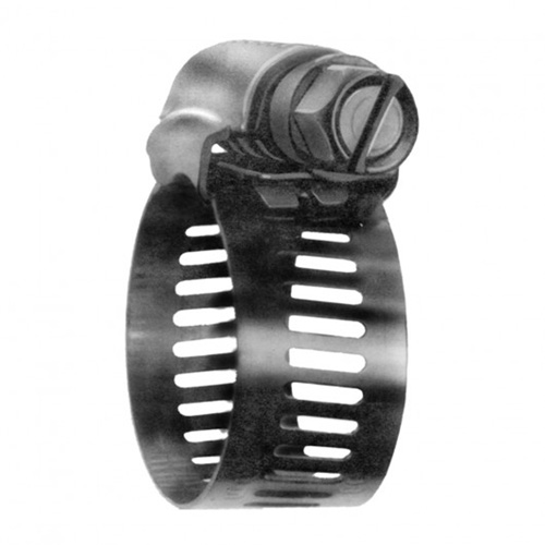 Hose Clamps - Stainless Steel Band & Screw, Min Dia. 0.563, Max Dia. 1-1/4" Ottawa Fastener Supply