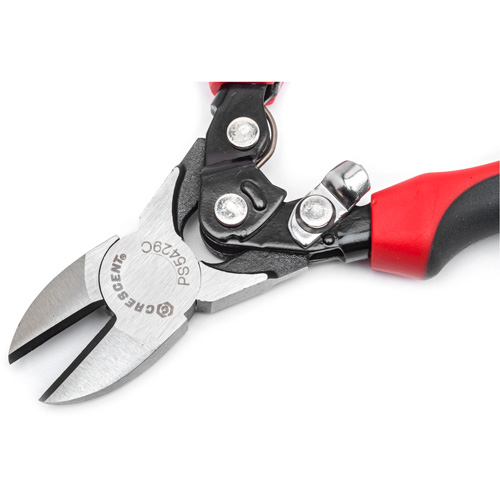 Pro Series Dual Material Diagonal Compound Action Cutting Pliers, 8" L Ottawa Fastener Supply