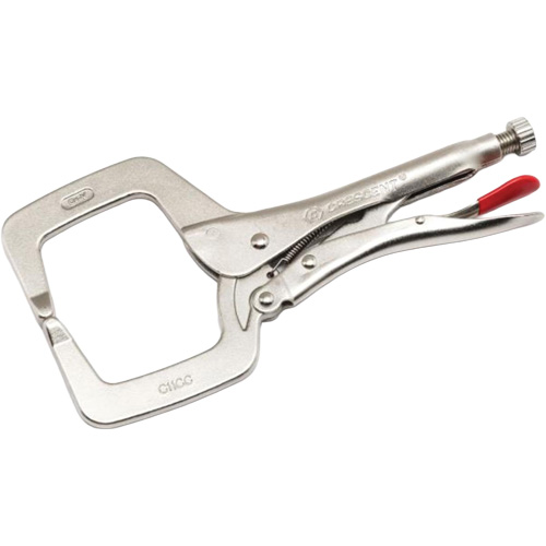 Pince-&eacute;tau en C &agrave; embouts r&eacute;guliers, Longueur 18", Pinces serre-joints Ottawa Fastener Supply