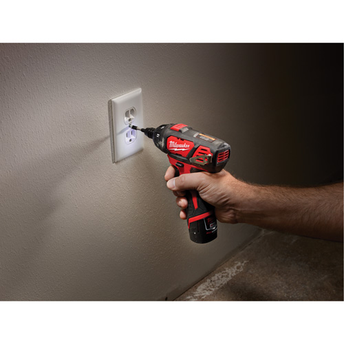 Ensemble de tournevis hexagonal M12, 1/4", 12 V, 175 lb-pi couple max., Lithium-ion bloc-pile Ottawa Fastener Supply