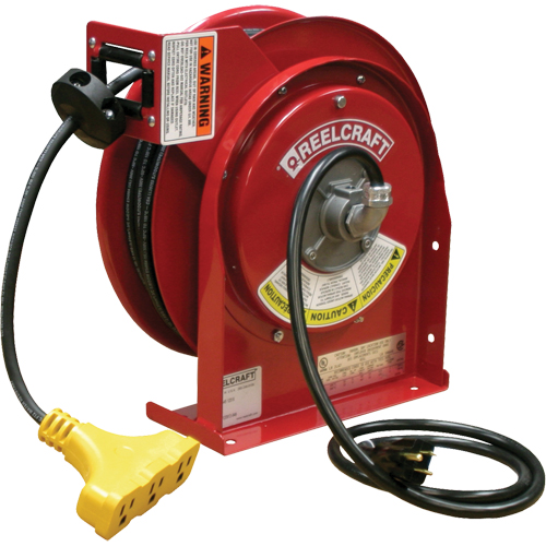 Cord Reels, 45', SJEOOW, 12 Gauge, 15 A Ottawa Fastener Supply