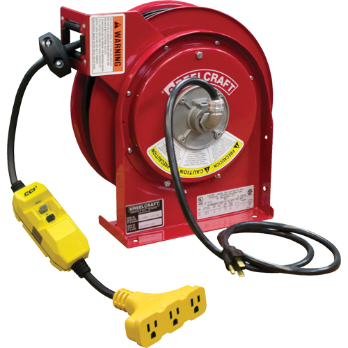 Cord Reels, 45', SJEOOW, 12 Gauge, 15 A Ottawa Fastener Supply