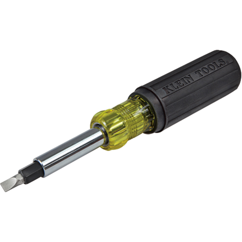 Heavy-Duty Multi-Bit Screwdriver/Nut Driver, 7-9/10" L, Cushion Grip Handle Ottawa Fastener Supply
