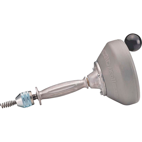 Hand Spinner with C-1IC Auger Cable #K-25-BP, Manual, Bulb, 25' Cable Length, 5/16" Cable Diameter Ottawa Fastener Supply