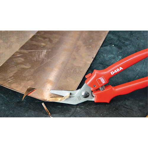 Offset Multi-Purpose Snips, 1-5/8" Cut Length, Straight Cut Ottawa Fastener Supply