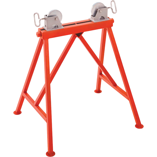 Adjustable Stand with Steel Roller #AR99, 36" Max. Pipe Capacity, 2500 lbs. Max. Weight Capacity Ottawa Fastener Supply