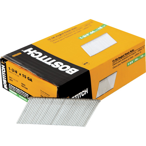 Clous de finition &agrave; angle de calibre 15 Ottawa Fastener Supply