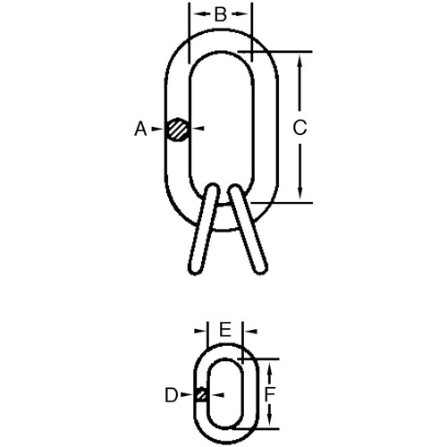 Maillon maître Cam-Alloy Ottawa Fastener Supply