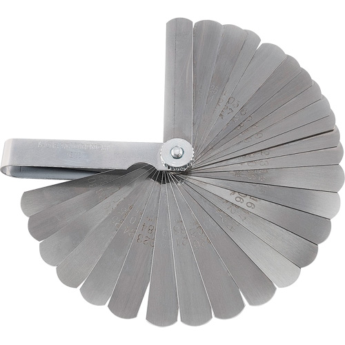 32 Blade Deluxe SAE/Metric Feeler Gauge Ottawa Fastener Supply