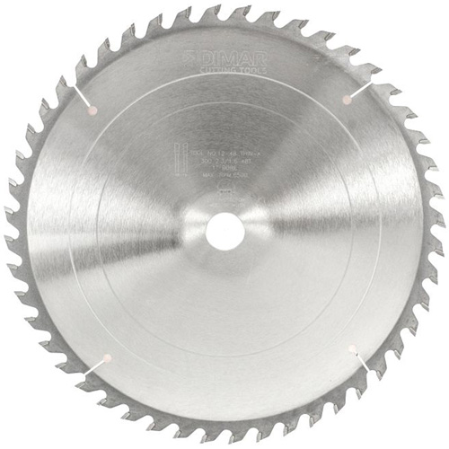 Industrial Saw Blade - Crosscut Thin Kerf, 12", 48 Teeth, Wood Use Ottawa Fastener Supply