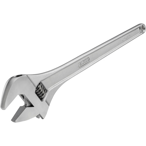 Adjustable Wrench, 6" L, 3/4" Max Width, Chrome Ottawa Fastener Supply