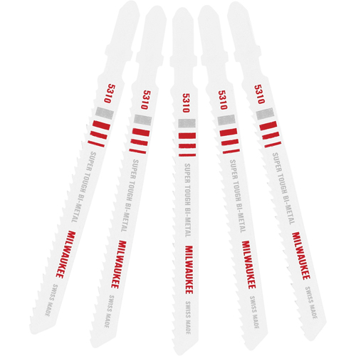 Lame de scie sauteuse, Bim&eacute;tal, Tige en T, 4" lo, 10 dents par pouce Ottawa Fastener Supply