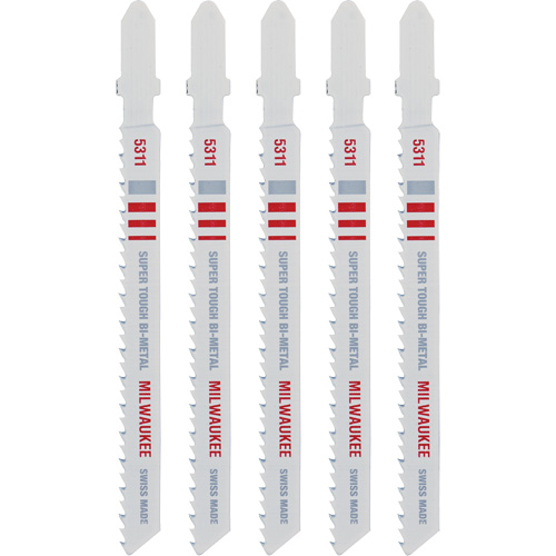 Lame de scie sauteuse, Bim&eacute;tal, Tige en T, 4" lo, 10 dents par pouce Ottawa Fastener Supply