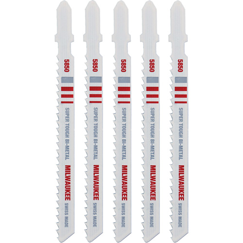 Lame de scie sauteuse, Bim&eacute;tal, Tige en T, 4" lo, 8 dents par pouce Ottawa Fastener Supply