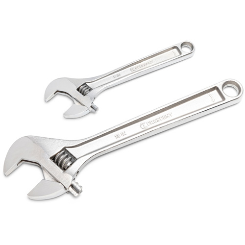 Jeu de cl&eacute;s, Ajustable, 2 morceaux, Imp&eacute;rial et m&eacute;trique Ottawa Fastener Supply