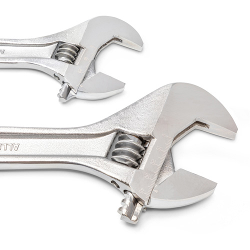 Jeu de cl&eacute;s, Ajustable, 2 morceaux, Imp&eacute;rial et m&eacute;trique Ottawa Fastener Supply