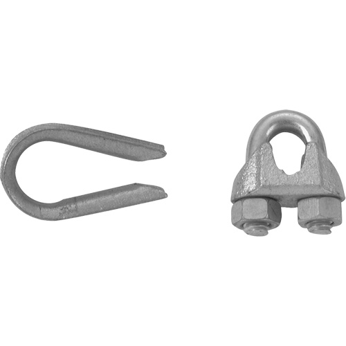 Wire Rope Clips with Thimble Set Ottawa Fastener Supply