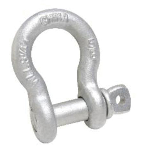 Anchor Shackle, 3/16", Screw Pin, Hot Dip Galvanized Ottawa Fastener Supply