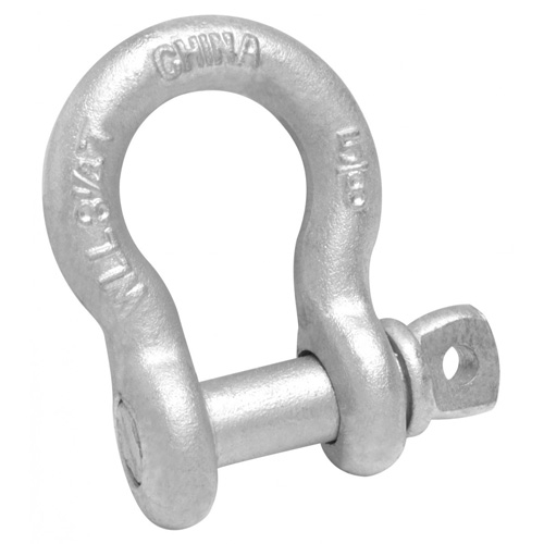 Anchor Shackle, 1", Screw Pin, Hot Dip Galvanized Ottawa Fastener Supply